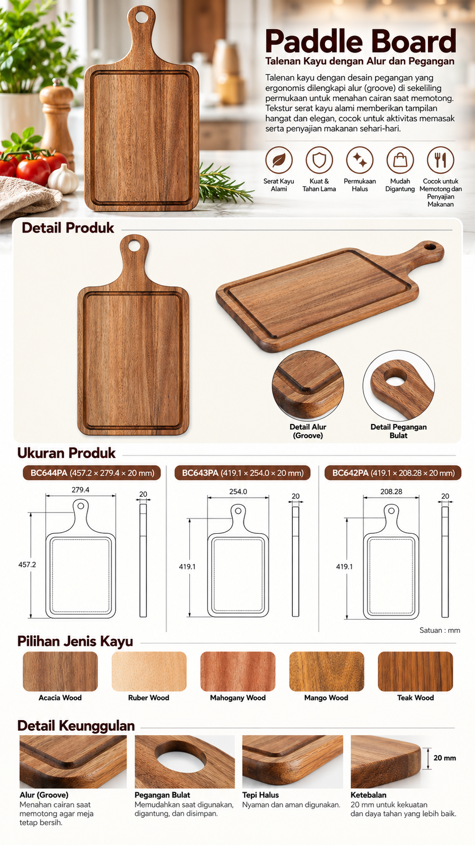 Groove Cutting Board 